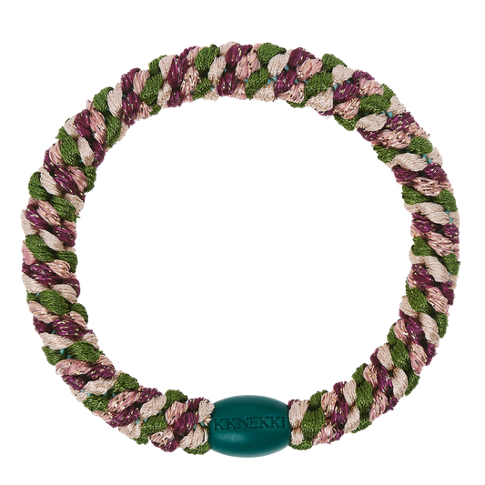 Kknekki Original Hair Tie in Army & Grape