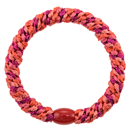 Kknekki Original Hair Tie in Electric Pink & Raspberry Glitter Mix
