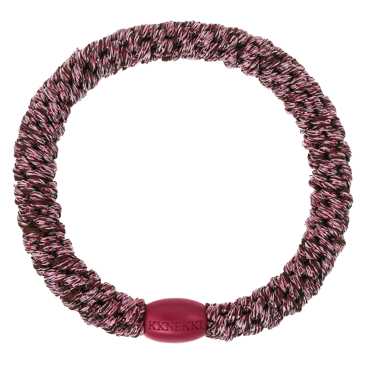 Kknekki Original Hair Tie in Rosewood Glitter