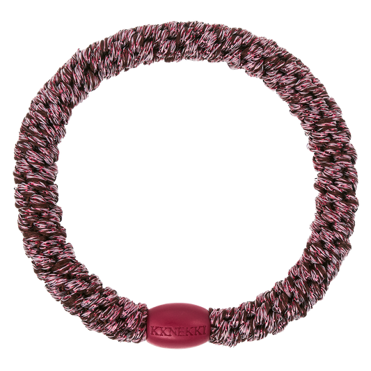 Kknekki Original Hair Tie in Rosewood Glitter