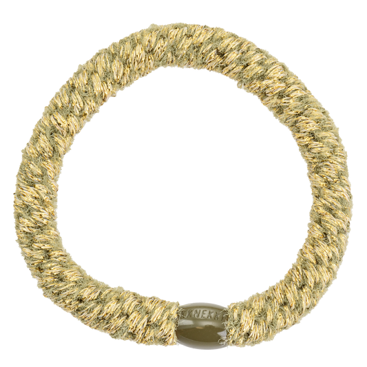 Kknekki Original Hair Tie in Velvet Army Glitter