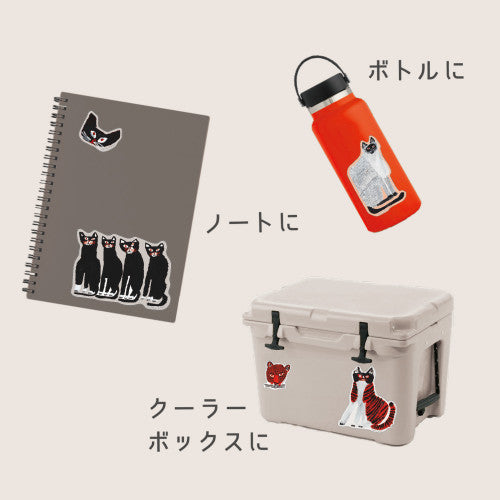 Mirocomachiko Cat Sticker Pack