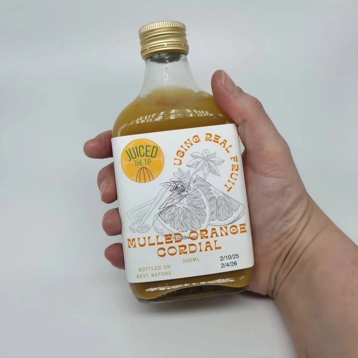 Mulled Orange Cordial 200ml