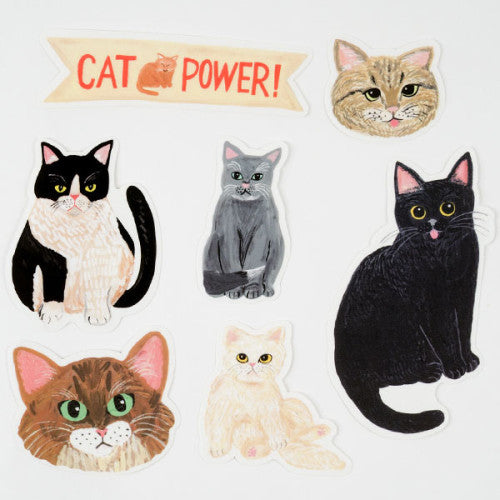 Sodeyama Kahoko Cat Sticker Pack