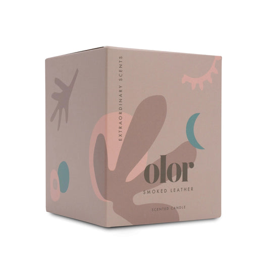 Smoked Leather Classic Candle