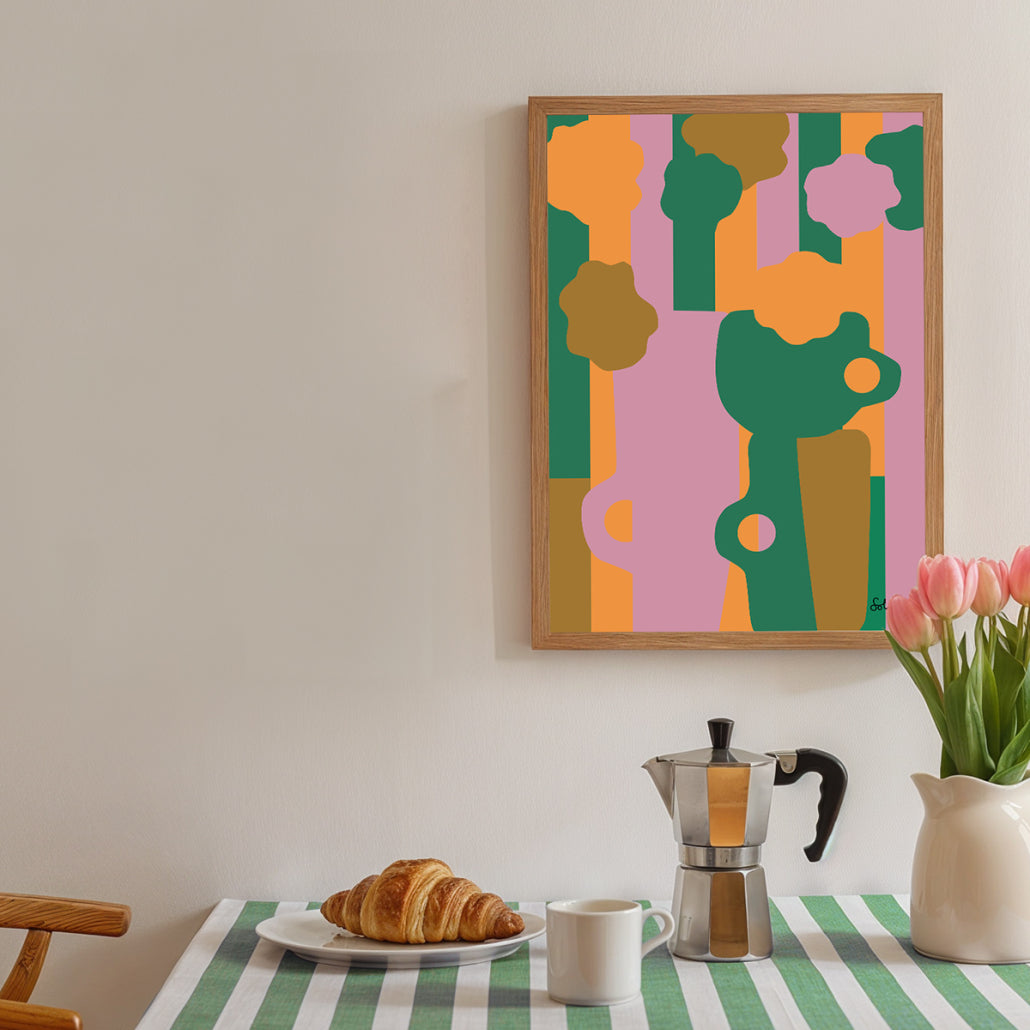 Morning Bloom A3 Art Print