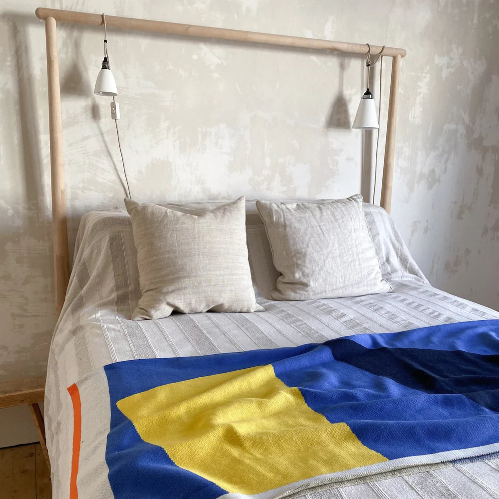 Orbi Throw in Cobalt