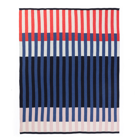 Studie Throw in Navy