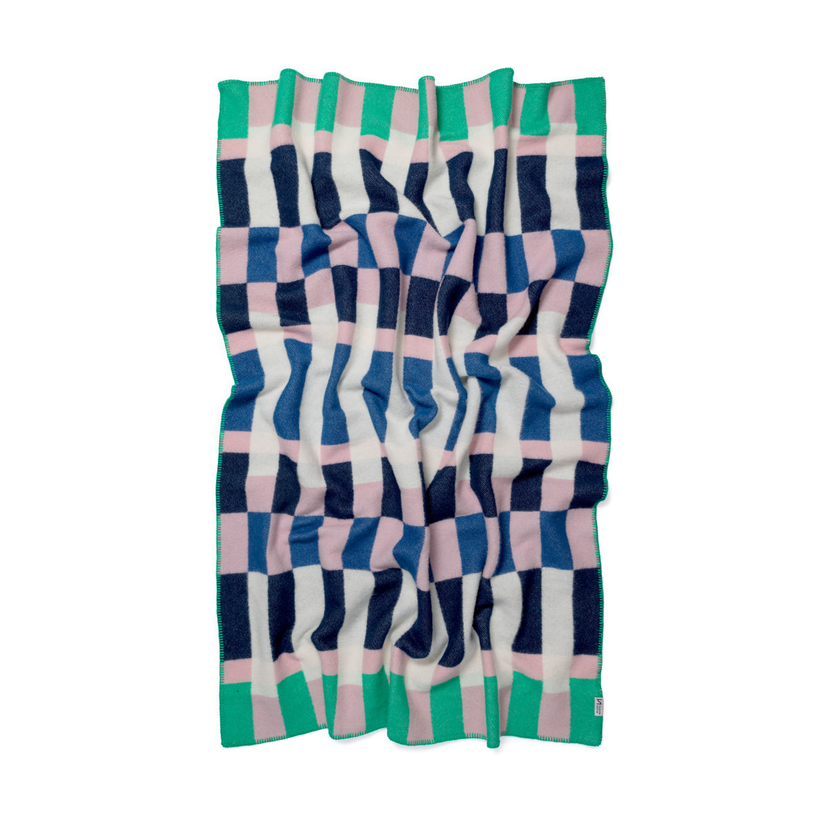 Studie Wool Blanket in Cobalt