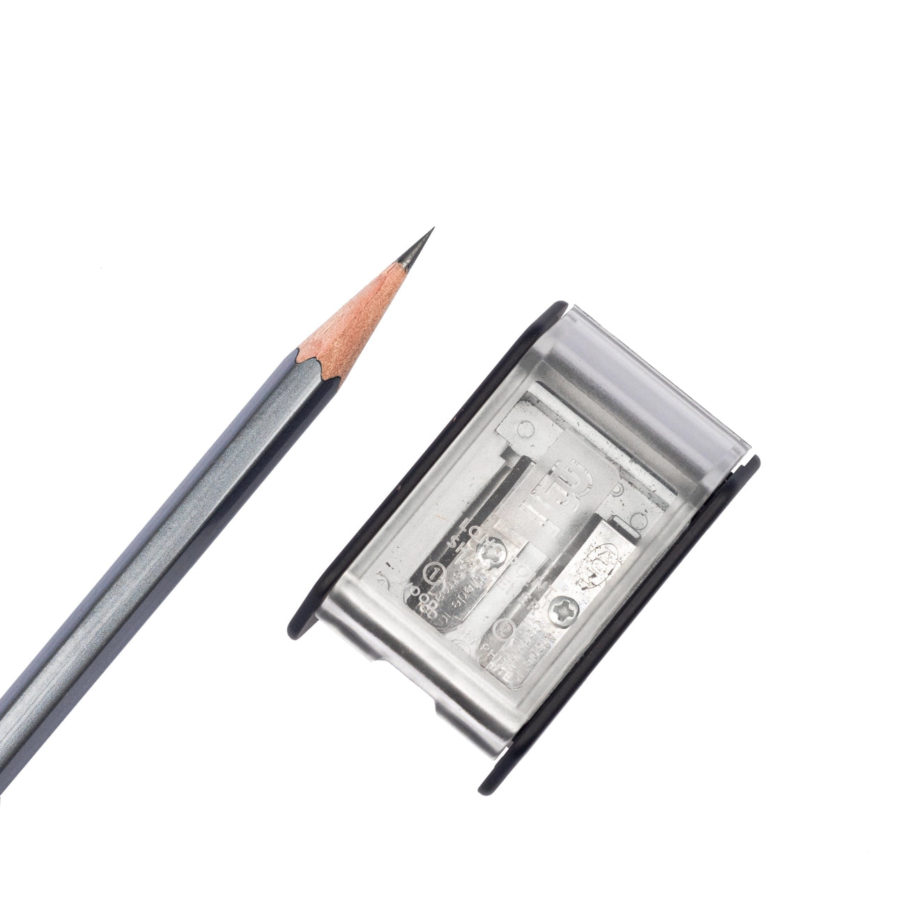 Blackwing Two-Step Long Point Pencil Sharpener in White