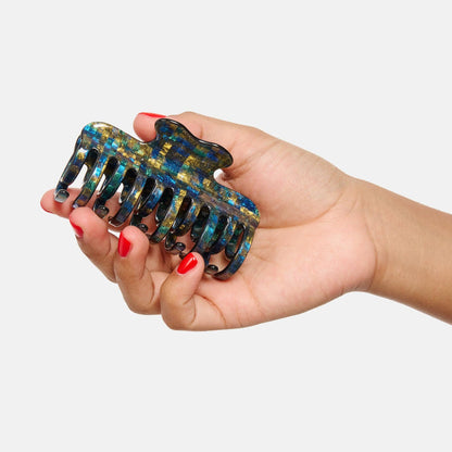 Jojo Hair Claw Small in Dark Sparkle