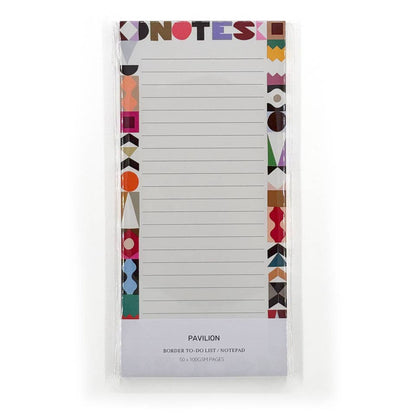 Geometric Border To-Do List Notepad