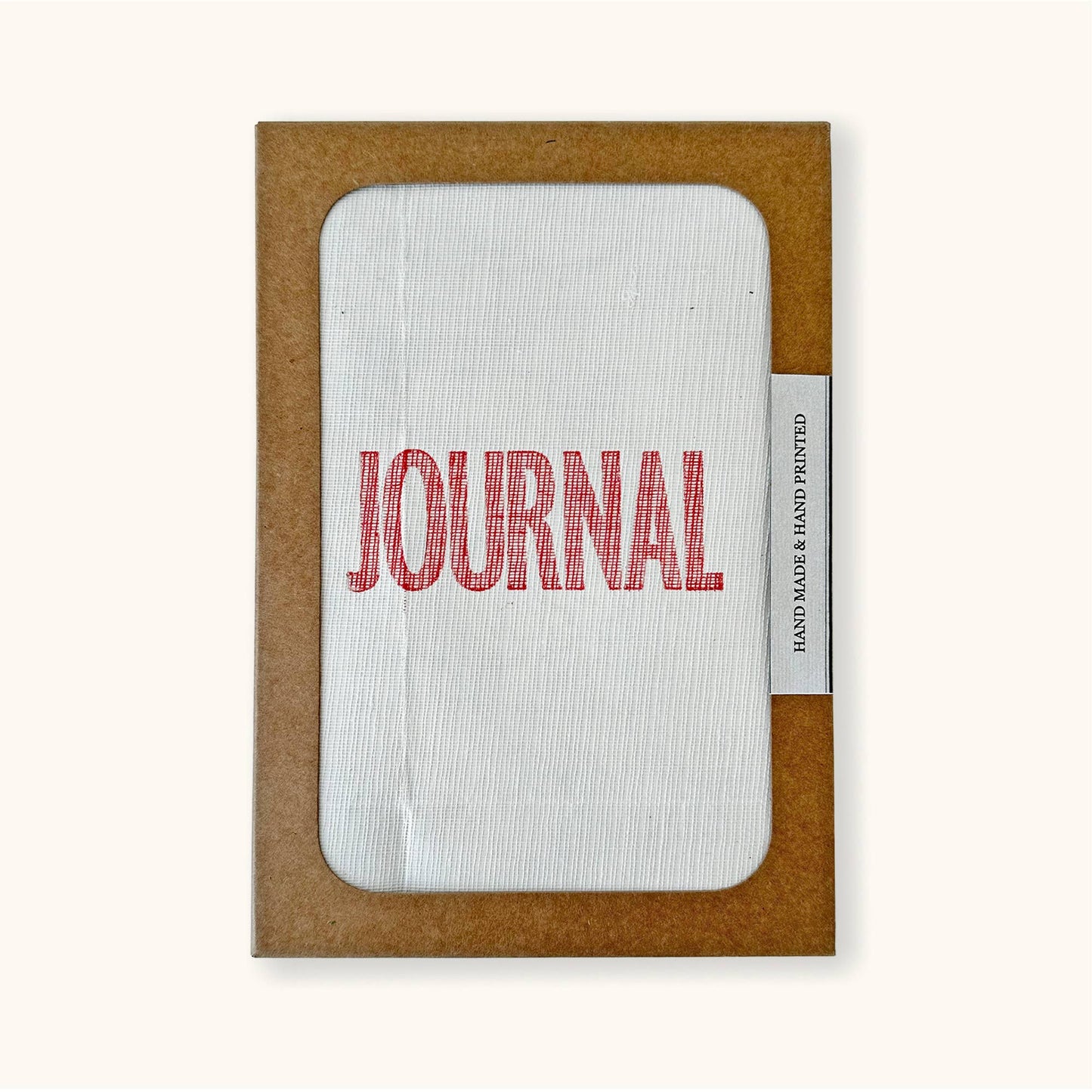 Linen Map Journal