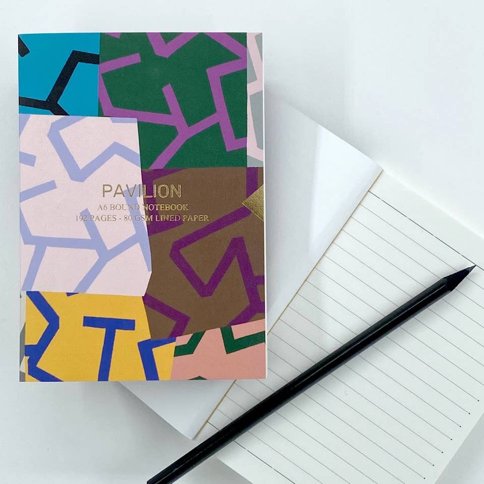 Maze A6 Foiled Notebook