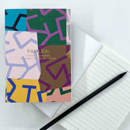Maze A6 Foiled Notebook