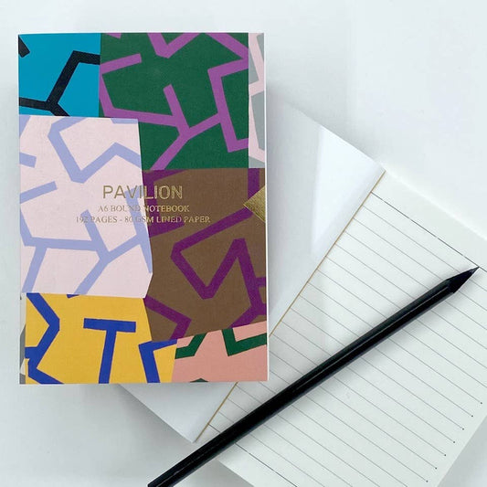 Maze A6 Foiled Notebook