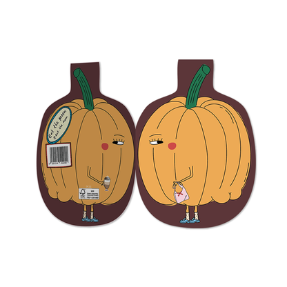 Hey Pumpkin! Die Cut Greetings Card