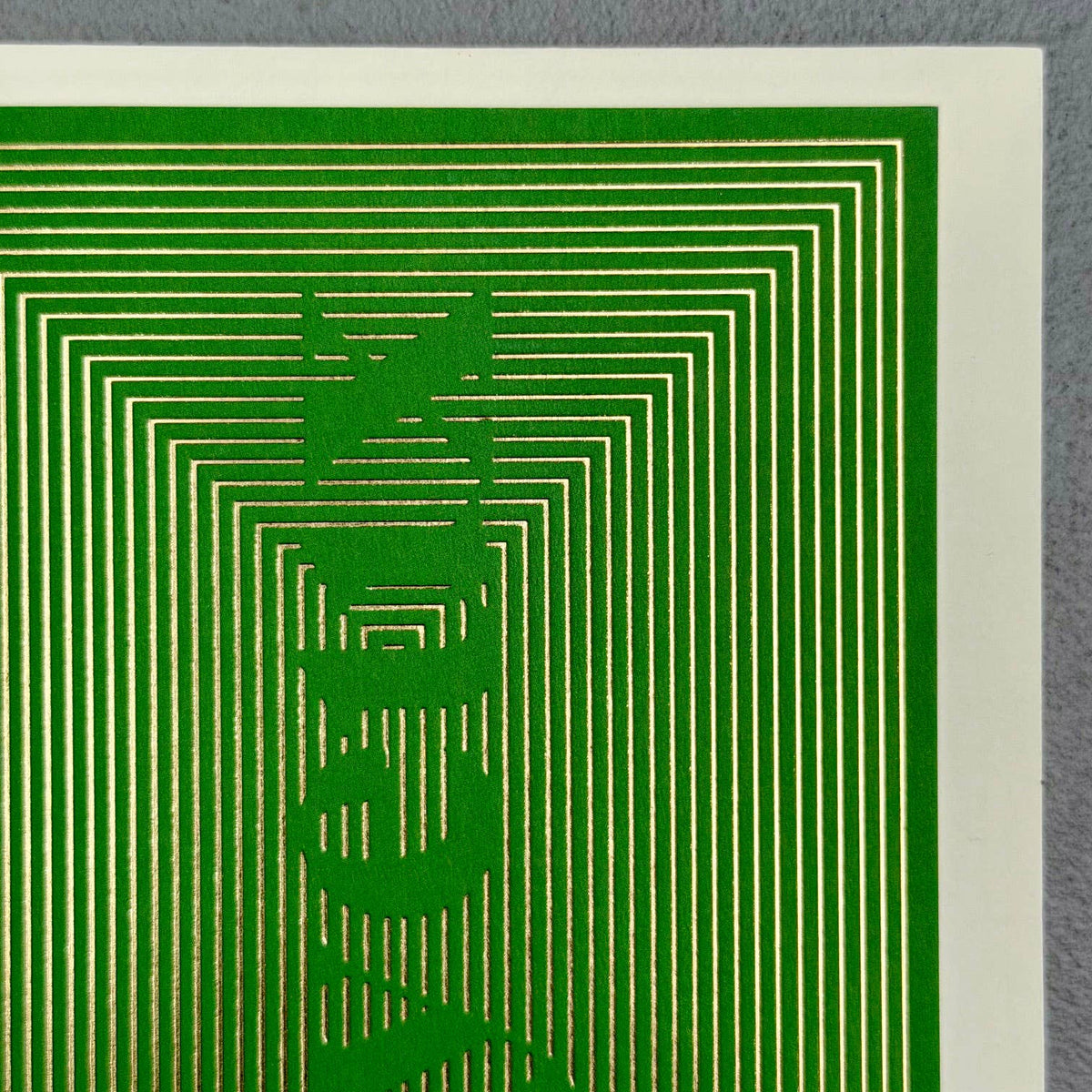 Joyeux Modern Typography Christmas Card