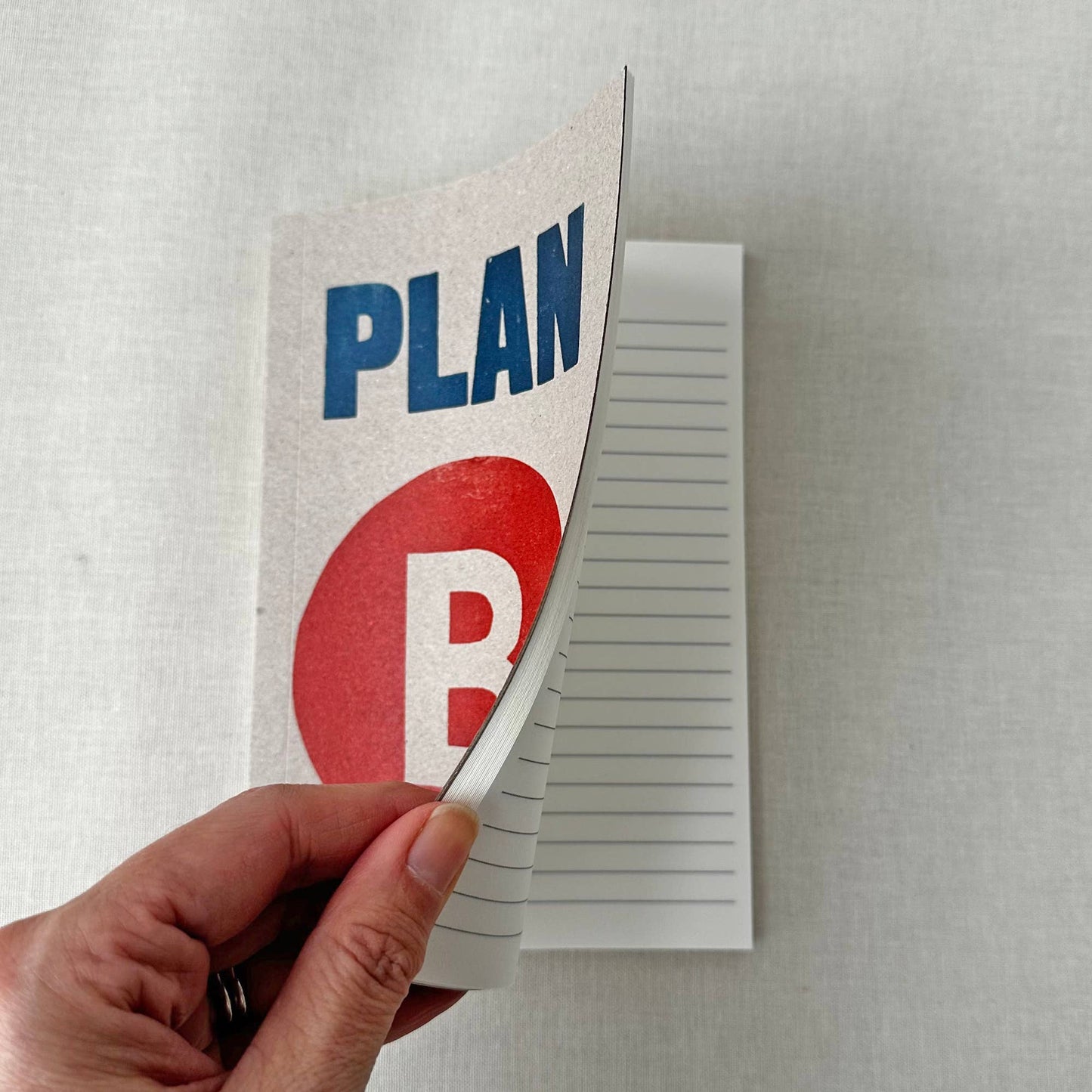 Plan B Typography Notebook