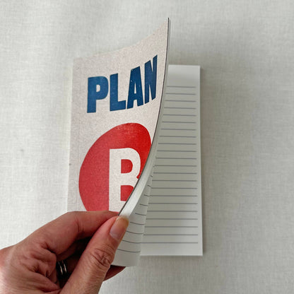 Plan B Typography Notebook