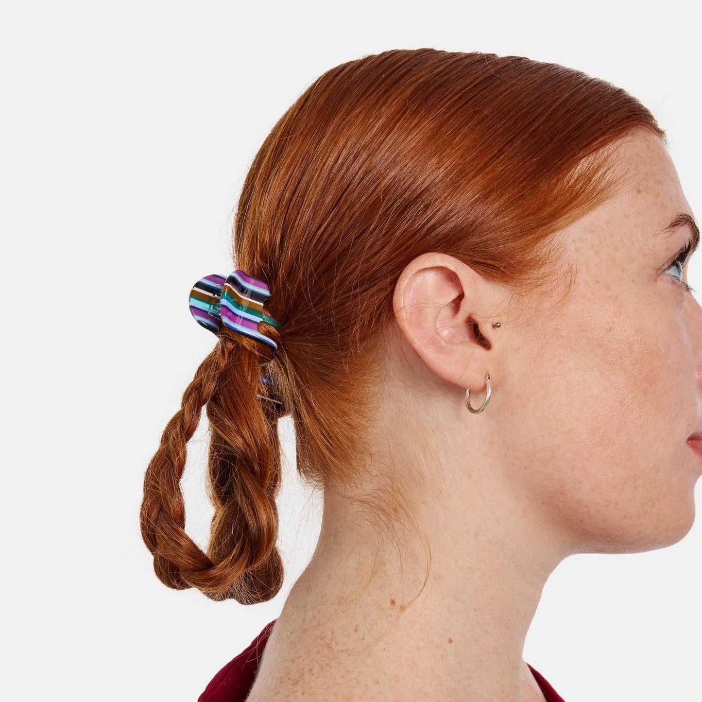 Mini Hair Claw in Frances