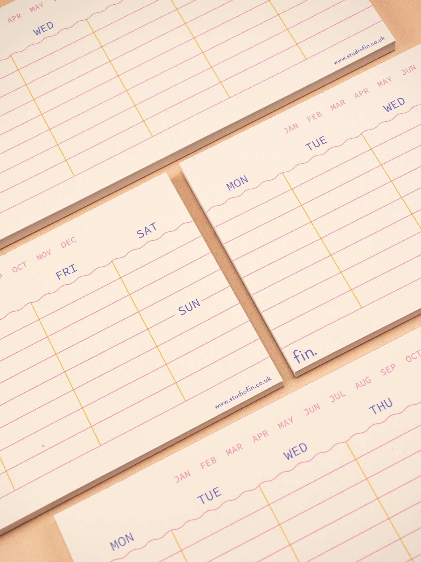 Mini Undated Weekly Planner in Jazz