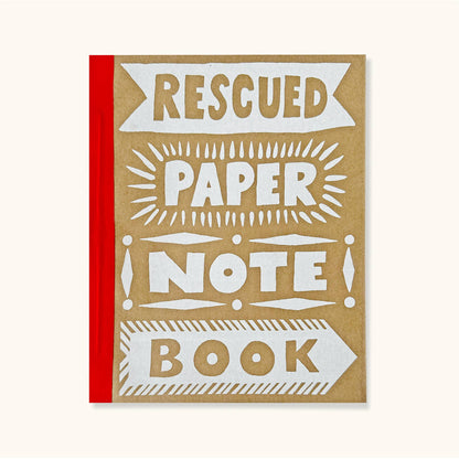 Large Rescued Paper Notebook