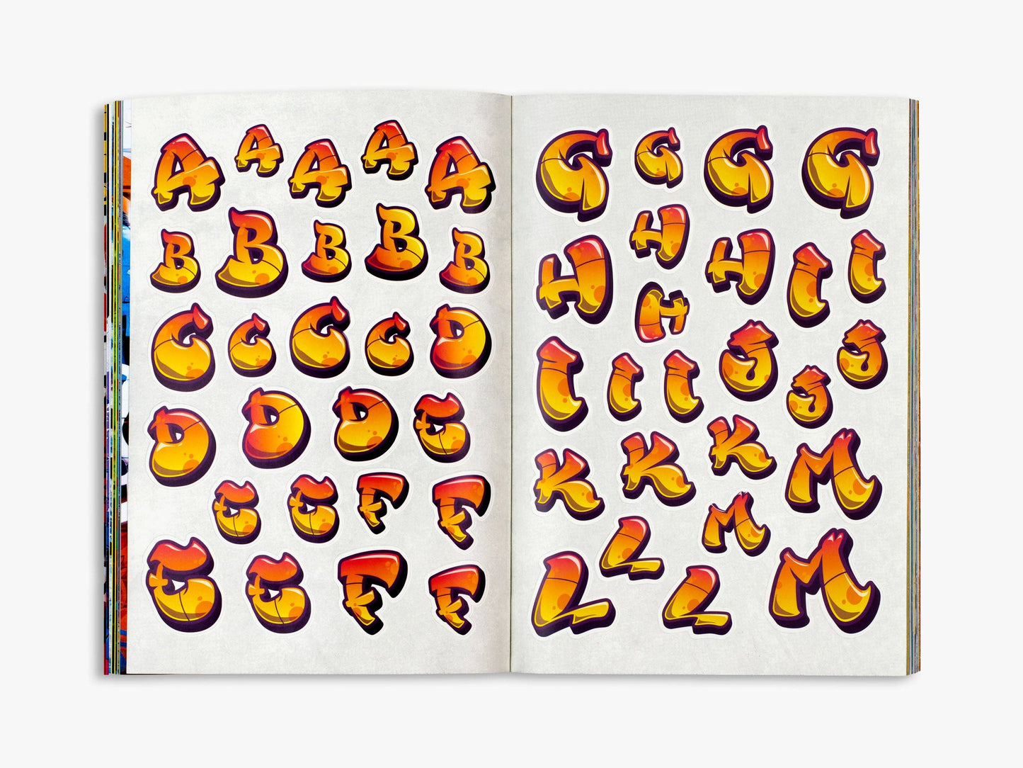 The Graffiti Alphabet Sticker Book