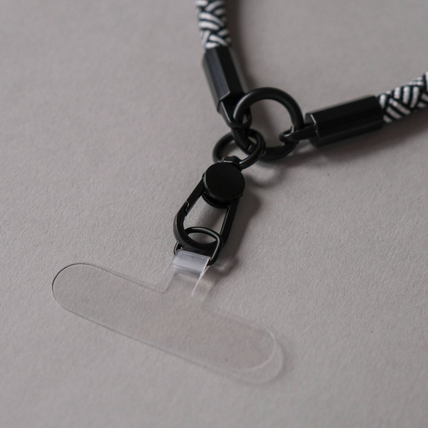 Wrist Phone Strap in Black & White