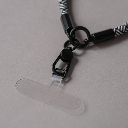 Wrist Phone Strap in Black & White