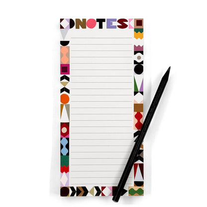 Geometric Border To-Do List Notepad
