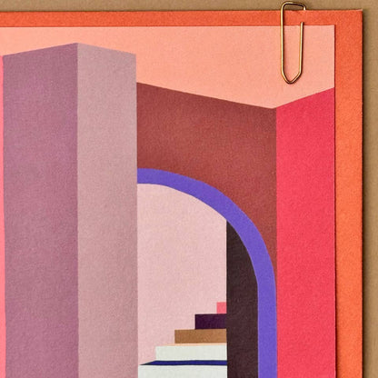 Chair Interior Greetings Card