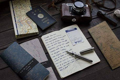 Ro-biki Note Weather Map Plain Notebook