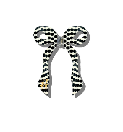 Coquette Bow Claw Hair Clip