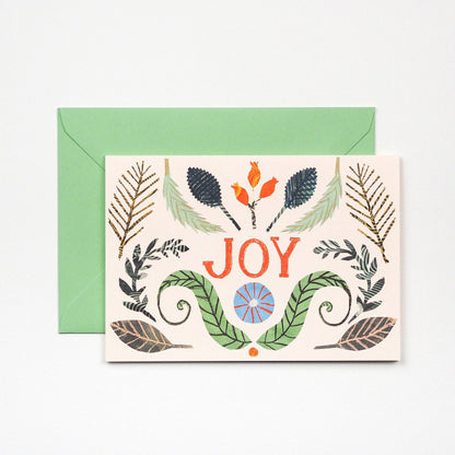 Joy Christmas Card