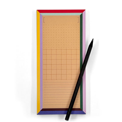 Frame Grid Dot To-Do List Notepad