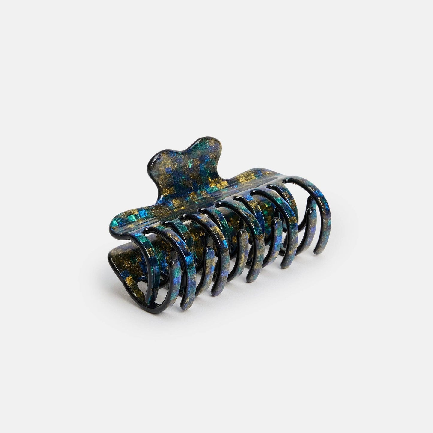 Jojo Hair Claw Small in Dark Sparkle