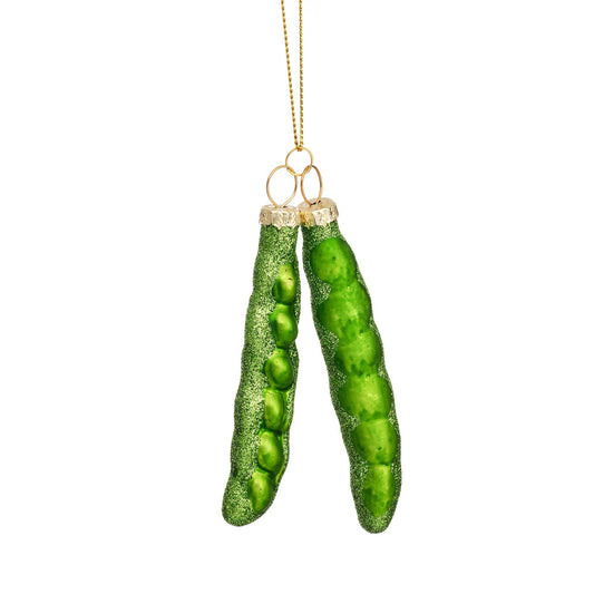 Peas in a Pod Christmas Bauble
