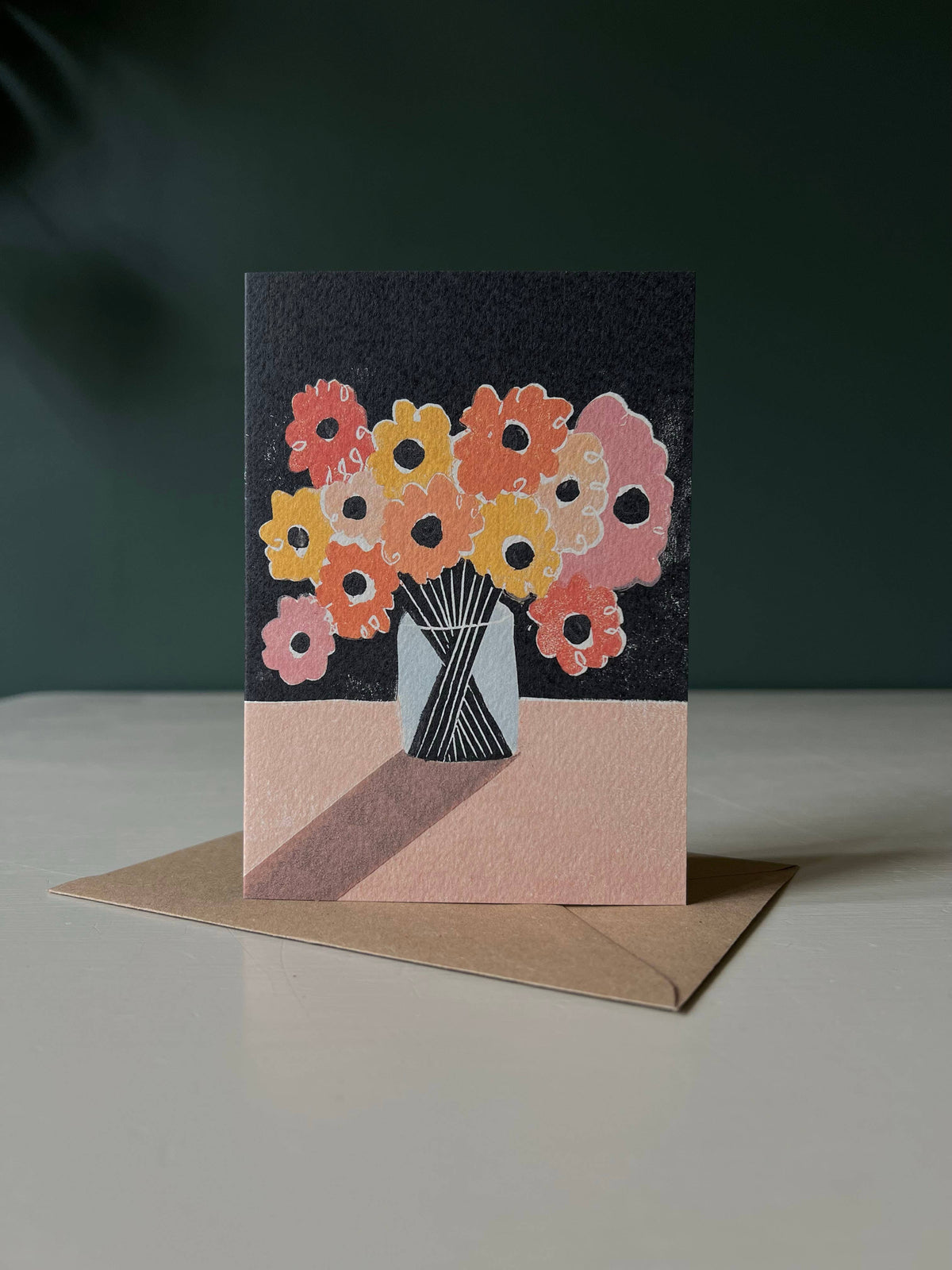 Colour Cloud Greetings Card