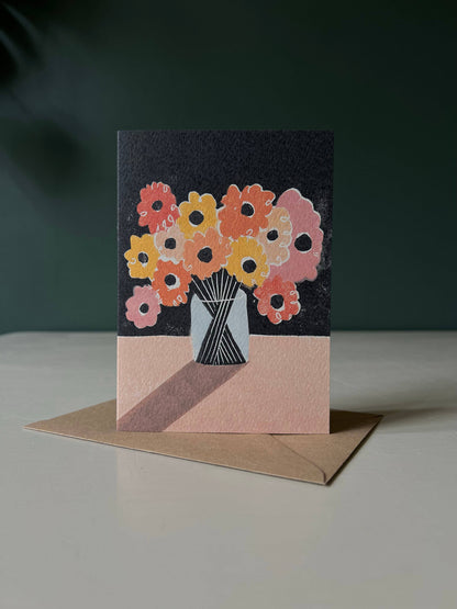 Colour Cloud Greetings Card