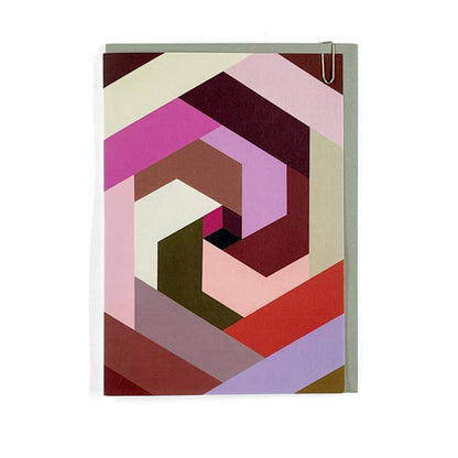 Puzzle Cube Greetings Card