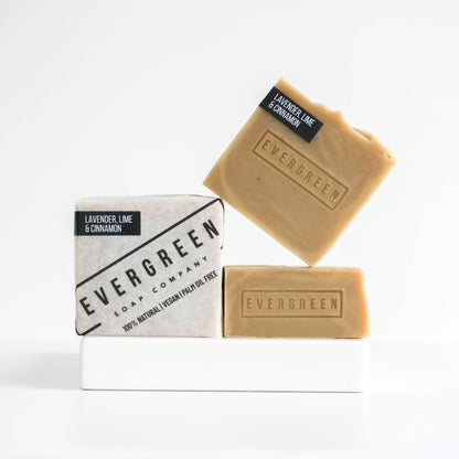 Lavender, Lime & Cinnamon 100% Natural Soap