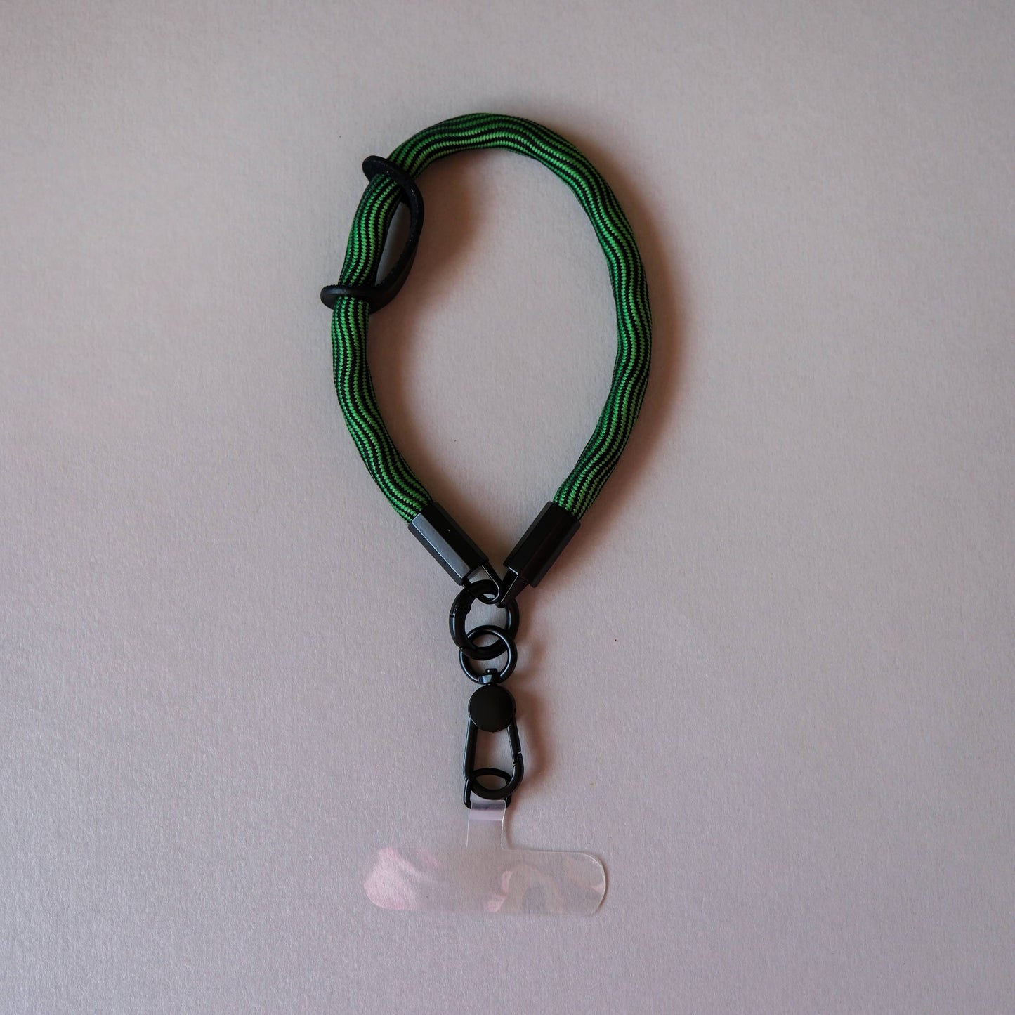Wrist Phone Strap in Green Swirl