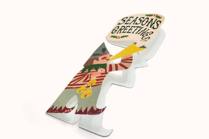 Boy Elf Christmas Card