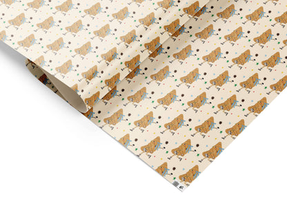 Croissant Gift Wrap Sheet
