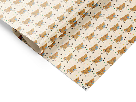 Croissant Gift Wrap Sheet