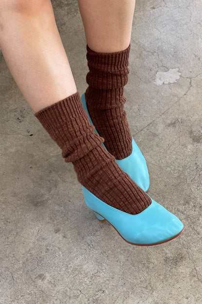 Cottage Socks in Bear
