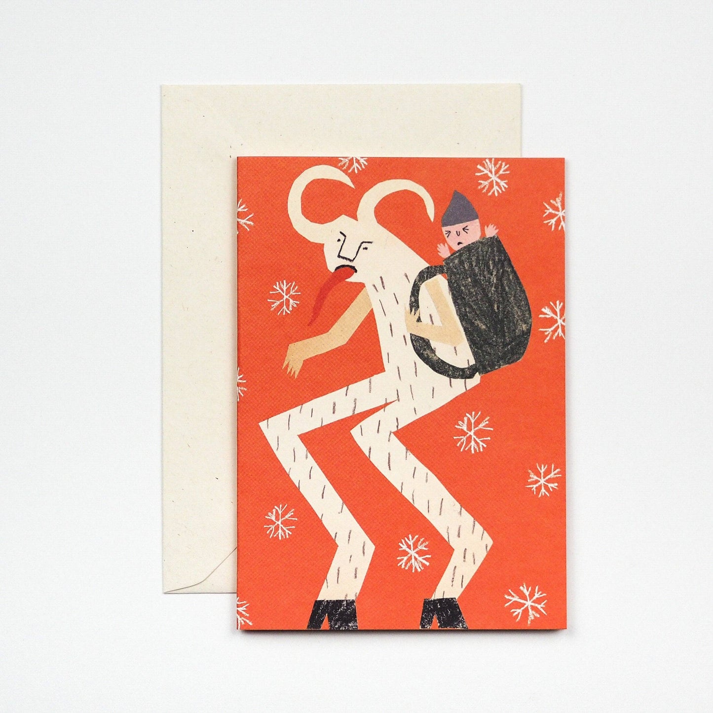 Krampus Christmas Card