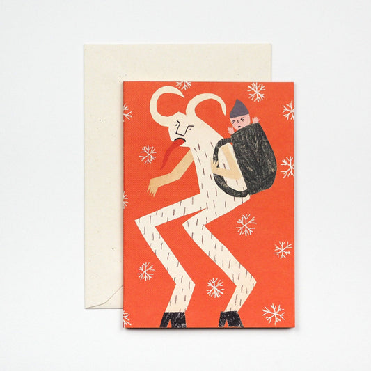 Krampus Christmas Card