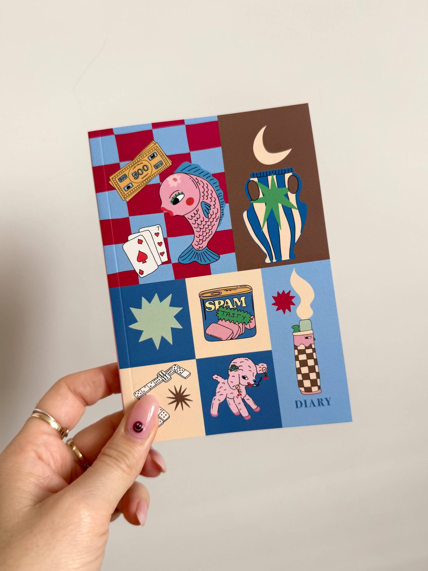 Mini A6 Undated Trinket Diary/Planner